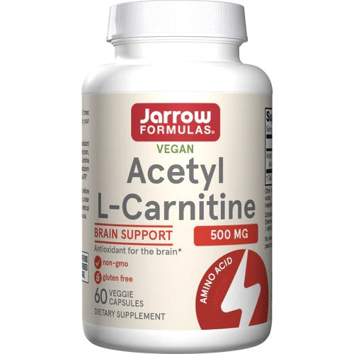 Acetyl L-Carnitine, 500mg - 60 vcaps - Sense42 Beauty and Health