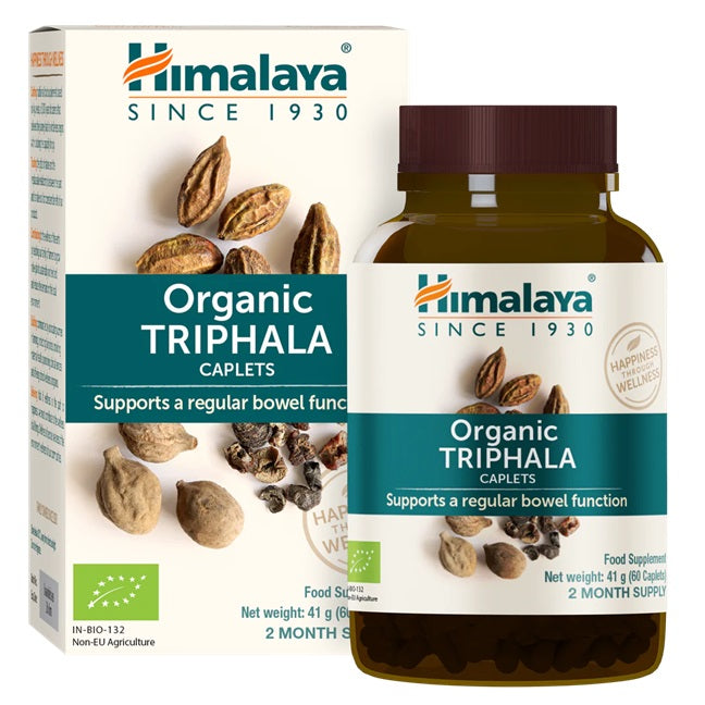 Organic Triphala - 60 caplets - Sense42 Beauty and Health