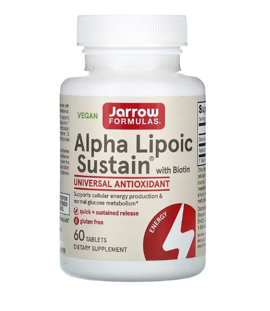Alpha Lipoic Sustain with Biotin - 60 tabs - Sense42 Beauty and Health
