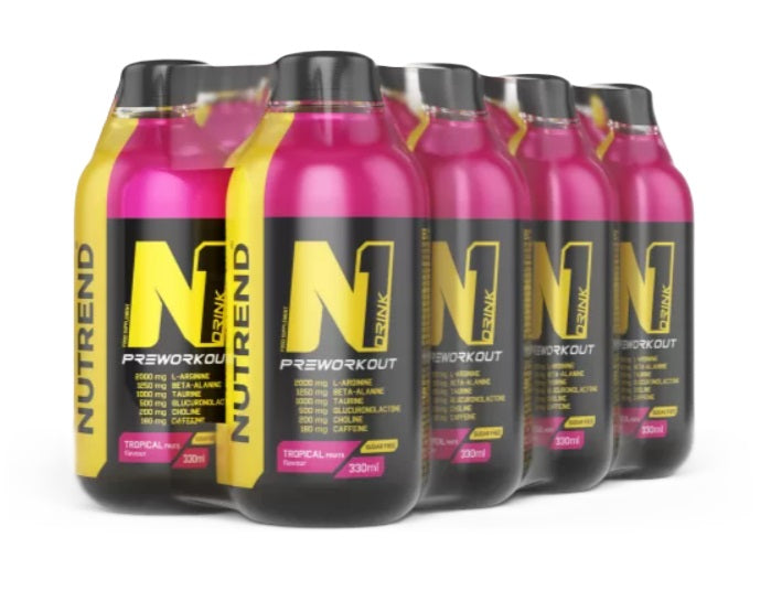 N1 Drink, Tropical Fruits - 8 x 330 ml. - Sense42 Beauty and Health