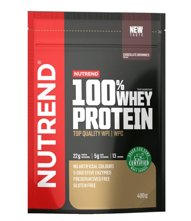 100% Whey Protein, Chocolate Brownies - 400g - Sense42 Beauty and Health
