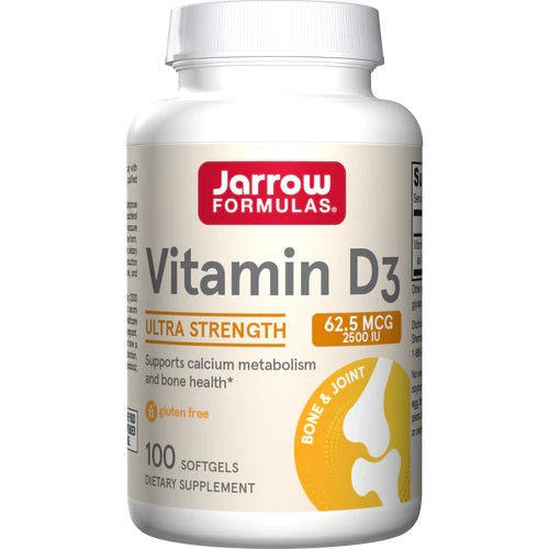 Vitamin D3, 2500 IU - 100 softgels - Sense42 Beauty and Health
