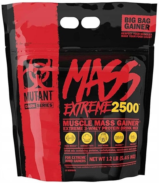 Mutant Mass Extreme 2500, Jacked Berry Blast - 5450g - Sense42 Beauty and Health