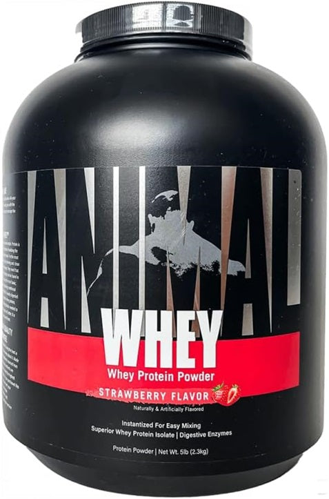 Animal Whey, Strawberry - 2300g - Sense42 Beauty and Health