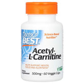 Acetyl L-Carnitine, 500mg - 60 vcaps - Sense42 Beauty and Health
