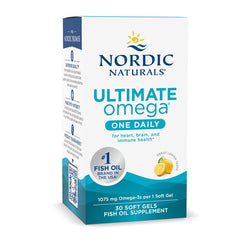 Ultimate Omega One Daily, 1075mg Lemon - 30 softgels - Sense42 Beauty and Health