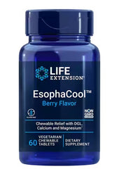 EsophaCool, Berry (EAN 737870203315) - 60 vegetarian chewable tabs - Sense42 Beauty and Health