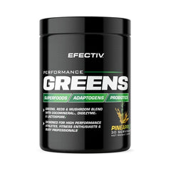 Performance Greens, Pineapple - 390g - Sense42 Beauty and Health