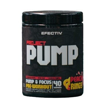 Project Pump, Peach Rings - 440g - Sense42 Beauty and Health