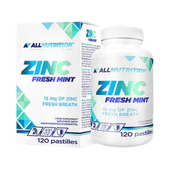 Zinc, 15mg (Fresh Mint) - 120 pastilles - Sense42 Beauty and Health