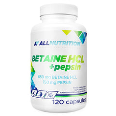 Betaine HCl + Pepsin - 120 caps - Sense42 Beauty and Health