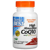 High Absorption CoQ10 with BioPerine, 100mg - 120 vcaps - Sense42 Beauty and Health