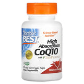 High Absorption CoQ10 with BioPerine, 100mg - 60 vcaps - Sense42 Beauty and Health