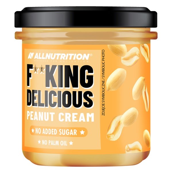 Fitking Delicious Peanut Cream, Natural - 350g - Sense42 Beauty and Health