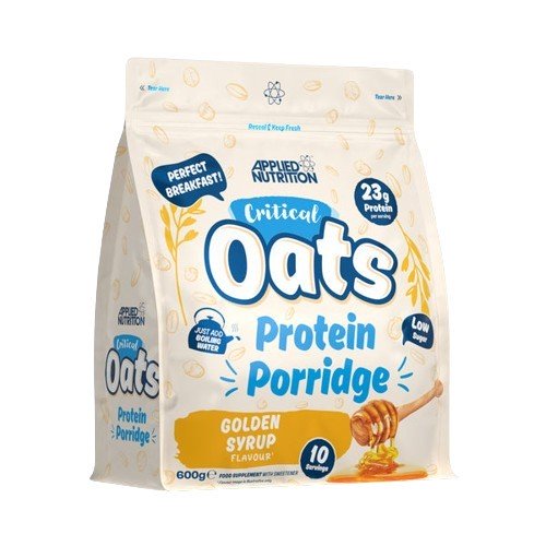 Critical Oats Protein Porridge, Golden Syrup - 600g - Sense42 Beauty and Health