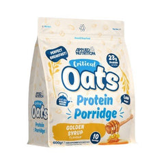 Critical Oats Protein Porridge, Golden Syrup - 600g - Sense42 Beauty and Health