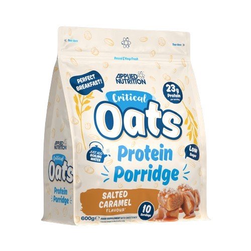 Critical Oats Protein Porridge, Salted Caramel - 600g - Sense42 Beauty and Health