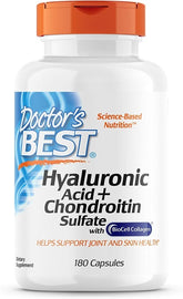 Hyaluronic Acid + Chondroitin Sulfate with BioCell Collagen - 180 caps - Sense42 Beauty and Health