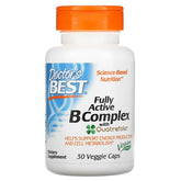 Fully Active B-Complex with Quatrefolic - 30 vcaps - Sense42 Beauty and Health