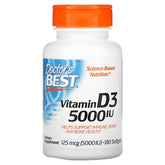 Vitamin D3, 5000 IU - 180 softgels - Sense42 Beauty and Health