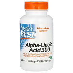 Alpha-Lipoic Acid, 300mg - 180 vcaps - Sense42 Beauty and Health