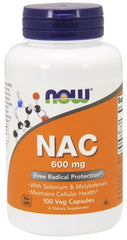 NAC with Selenium & Molybdenum, 600mg - 100 vcaps - Sense42 Beauty and Health