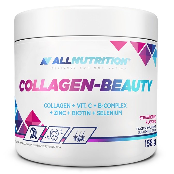 Collagen-Beauty, Strawberry - 158g - Sense42 Beauty and Health
