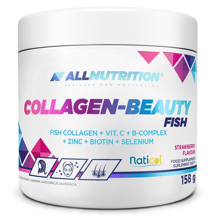 Collagen-Beauty Fish, Strawberry - 158g - Sense42 Beauty and Health