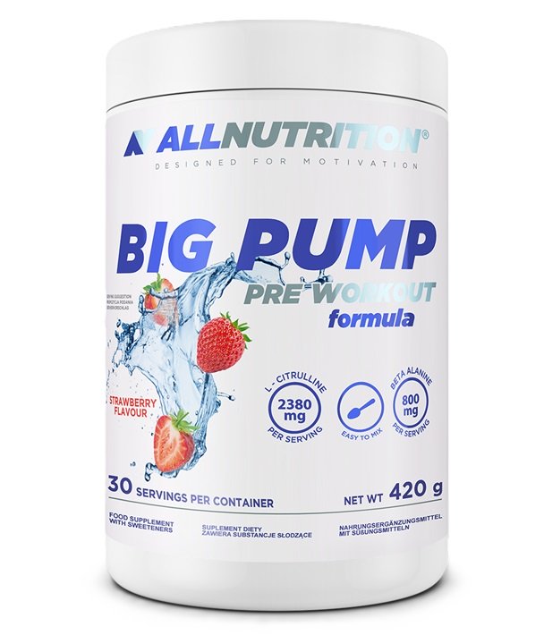 Big Pump, Strawberry - 420g - Sense42 Beauty and Health