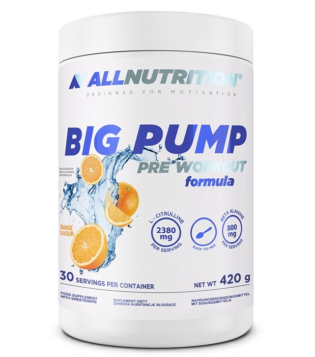 Big Pump, Orange - 420g - Sense42 Beauty and Health