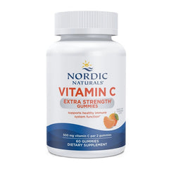 Vitamin C Extra Strength Gummies, Tangerine - 60 gummies - Sense42 Beauty and Health