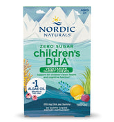 Children's DHA Vegetarian Gummy Chews, 250mg Passion Fruit Lemon - 30 gummies - Sense42 Beauty and Health