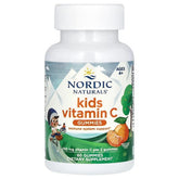 Kids Vitamin C Gummies, Tangy Tangerine - 60 gummies - Sense42 Beauty and Health