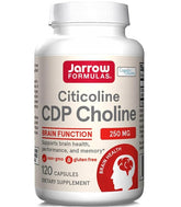 Citicoline CDP Choline, 250mg - 120 caps - Sense42 Beauty and Health