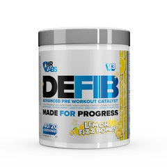 Defib V3 - Advanced Pre Workout Catalyst, Lemon Fizz Bombs - 440g - Sense42 Beauty and Health