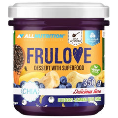 Frulove Dessert with Superfood, Blueberry & Banana with Chia - 350g - Sense42 Beauty and Health