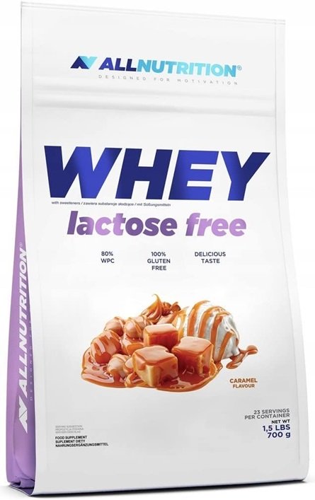 Whey Lactose Free, Caramel - 700g - Sense42 Beauty and Health