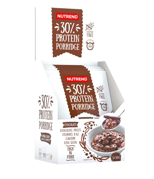 30% Protein Porridge, Chocolate - 5 x 50g - Sense42 Beauty and Health