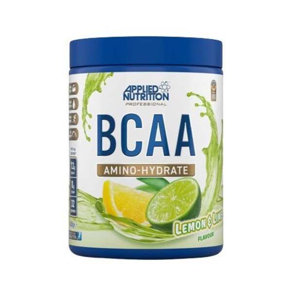BCAA Amino-Hydrate, Lemon & Lime (EAN 5056555206263) - 450g - Sense42 Beauty and Health