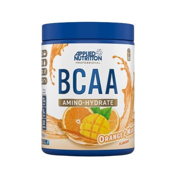 BCAA Amino-Hydrate, Orange & Mango (EAN 5056555206270) - 450g - Sense42 Beauty and Health
