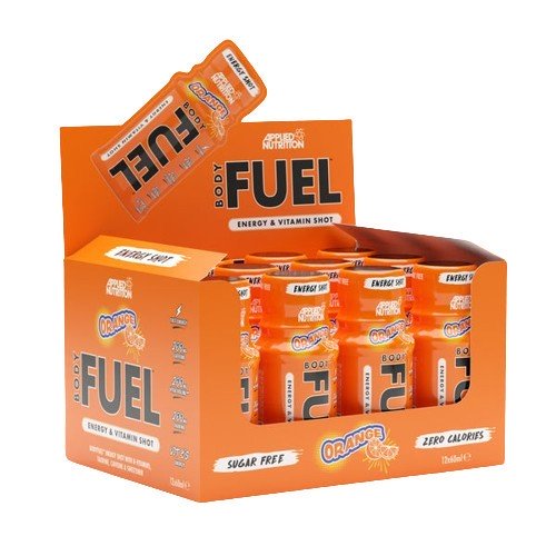 Bodyfuel Energy Shots, Orange - 12 x 60 ml. - Sense42 Beauty and Health