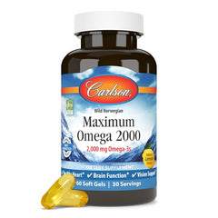 Maximum Omega 2000 - 60 softgels - Sense42 Beauty and Health