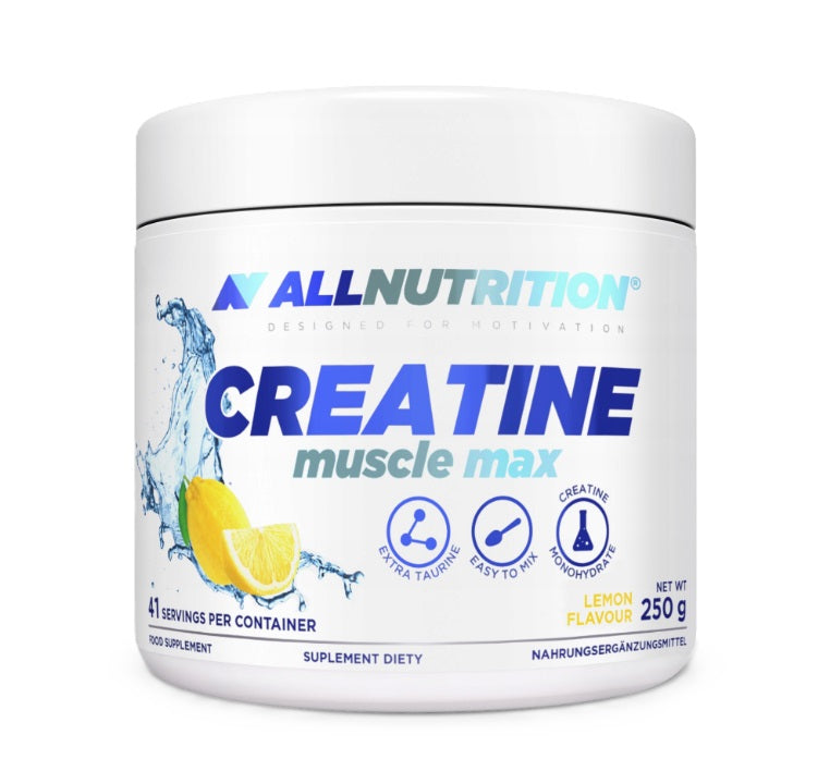 Creatine Muscle Max, Lemon - 250g - Sense42 Beauty and Health