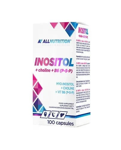Inositol + Choline + B6 (P-5-P) - 100 caps - Sense42 Beauty and Health