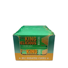 Fitking Delicious Wafers, Peanut - 32 x 80g - Sense42 Beauty and Health