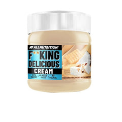 Fitking Delicious Cream, Coconut Nougat with Wafers - 200g - Sense42 Beauty and Health