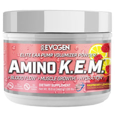 Evogen Amino K.E.M. EAA, Raspberry Lemonade - 480g