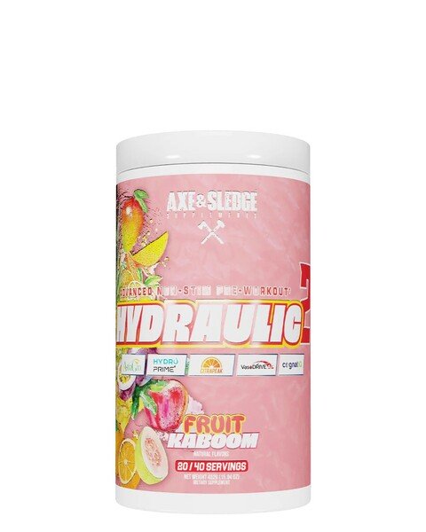 Hydraulic V2 Non-Stim Pre-Workout, Fruit Kaboom - 452g - Sense42 Beauty and Health