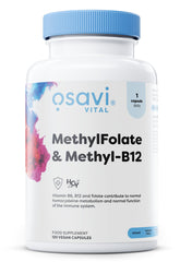 Osavi MethylFolate & Methyl-B12 - 120 vegan caps