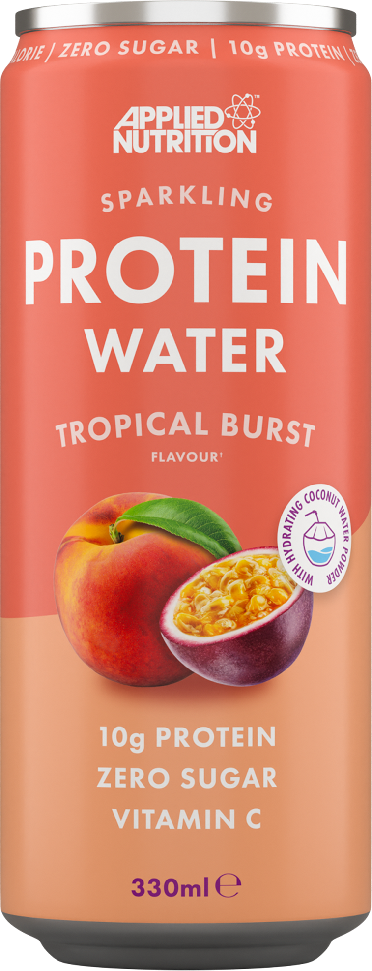 Sparkling Protein Water, Tropical Burst - 12 x 330 ml. - Sense42 Beauty and Health